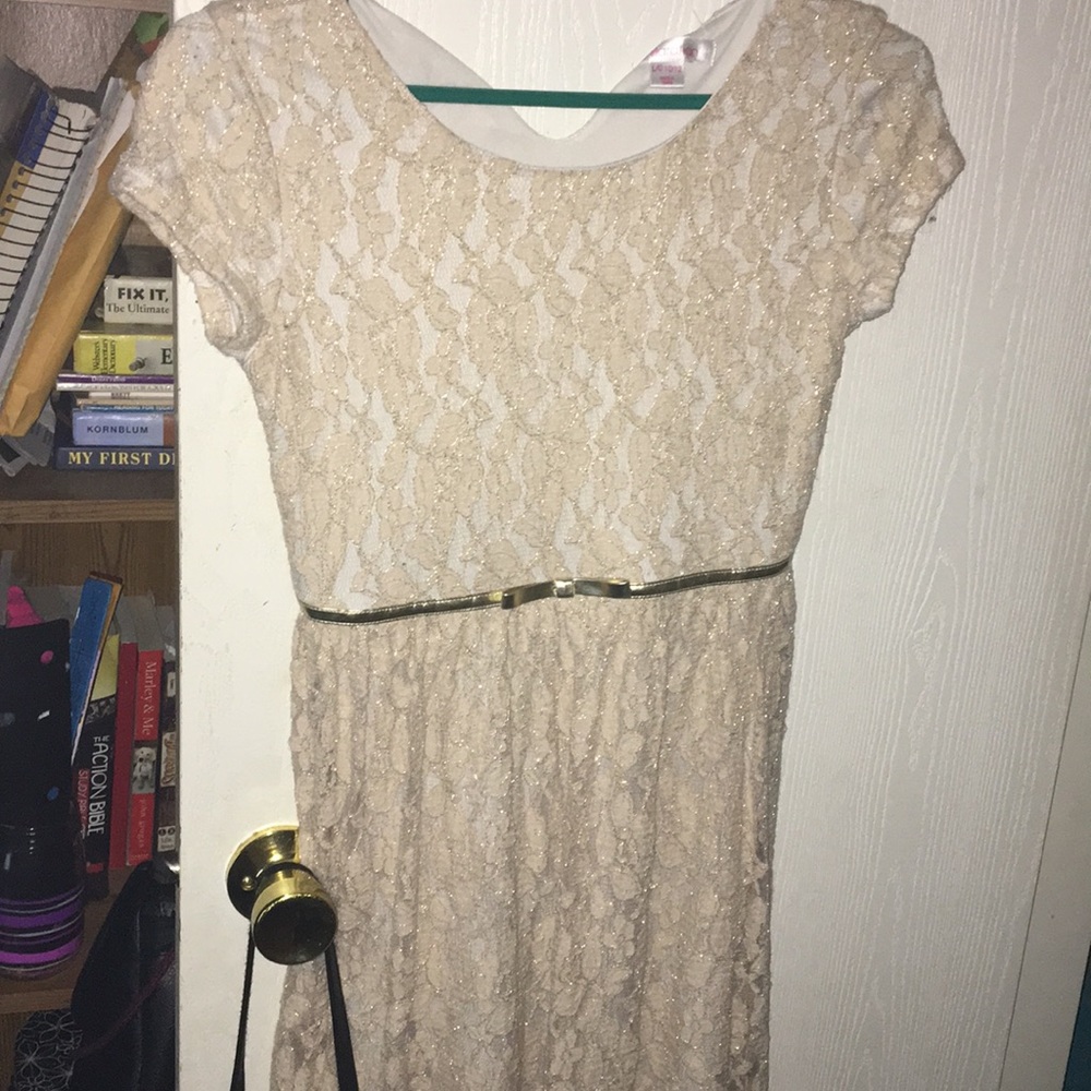 Gold dress 👗